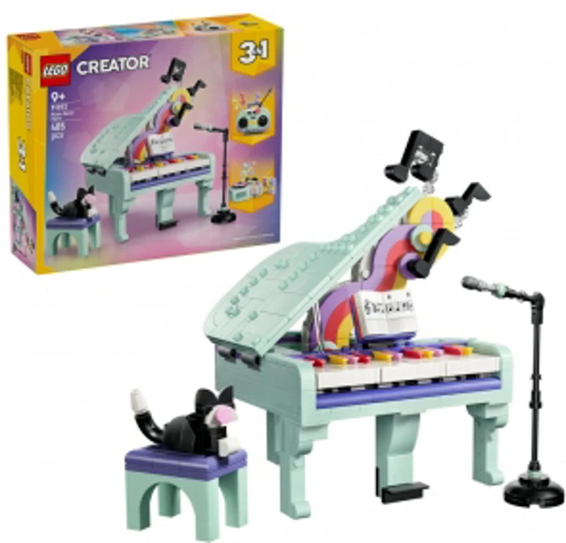 LEGO Creator - Pian decorativ cu o pisică - 31392