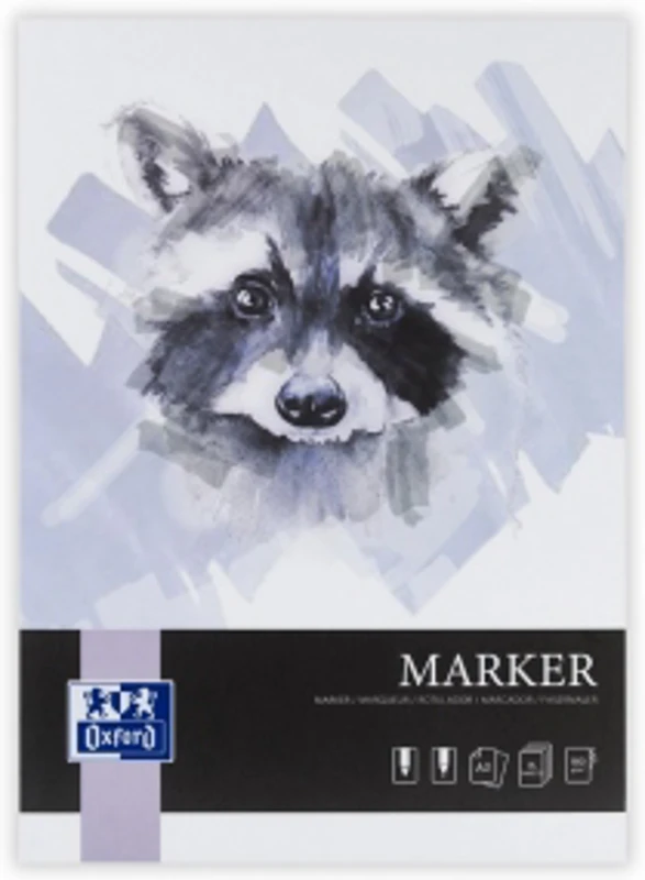 Bloc desen Marker A3, 15 file, hartie 180g/mp, colectia Oxford Artistic