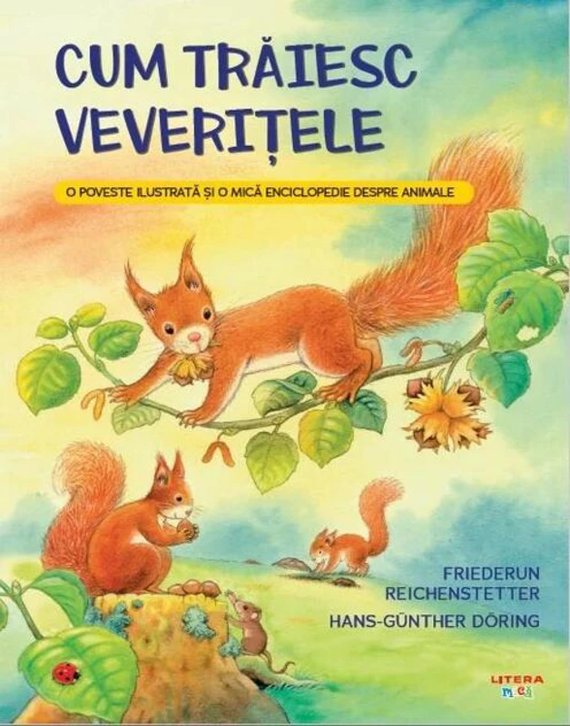 Cum trăiesc veverițele