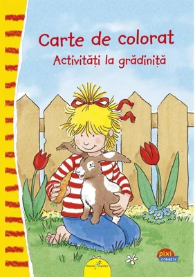 Carte de colorat: Activități la grădiniță