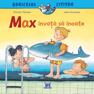 Max învață să înoate