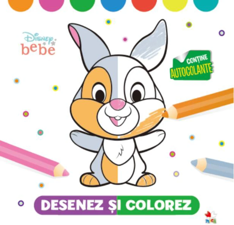 Disney Bebe. Desenez și colorez