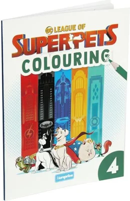 Carte de colorat League of Super-Pets (Vol. 4)
