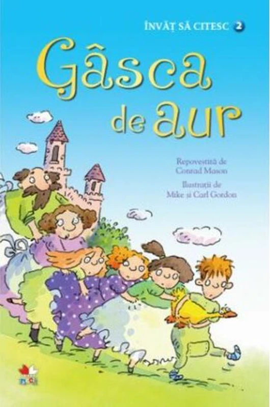 Învăț să citesc. Gâsca de aur (nivelul 2)