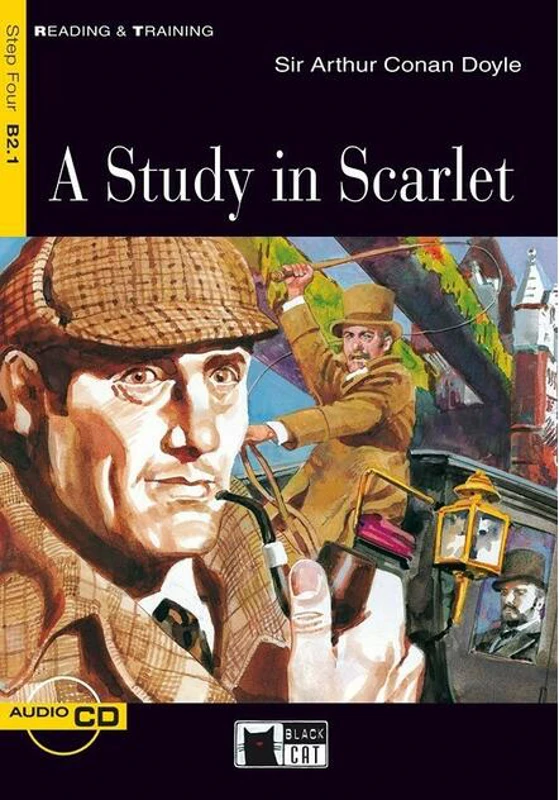 A Study in Scarlet + Audio CD (Step Four B2.1)