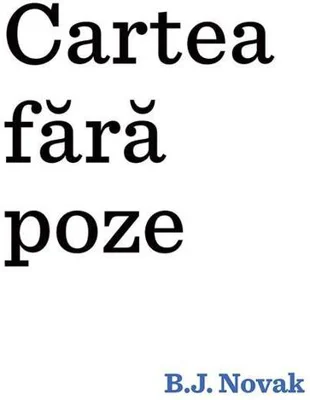 Cartea fără poze