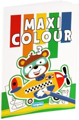 Carte de colorat Maxi Colour (Vol. 3)