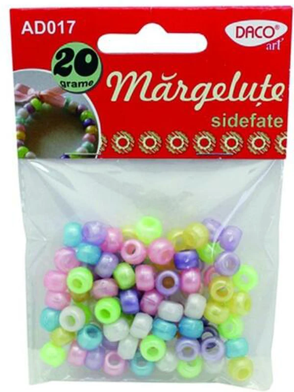 Acesorii de craft: Mărgeluțe sidefate DACO, 20 bucăți - AD017