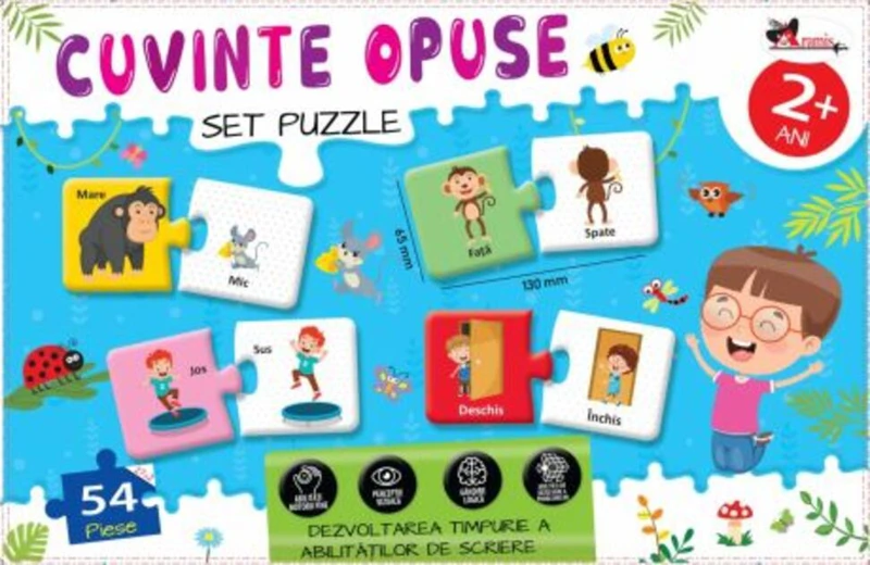 Cuvinte opuse. Puzzle