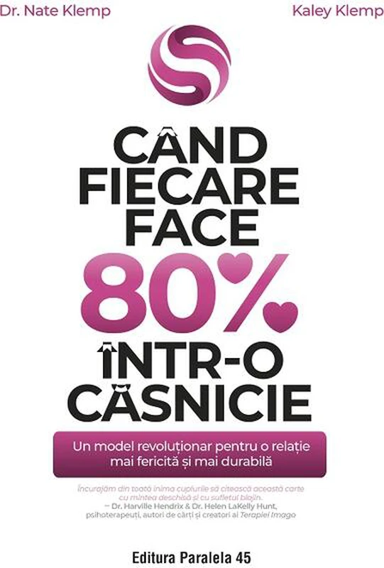 Când fiecare face 80% într-o căsnicie