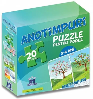 Anotimpuri. Puzzle pentru podea 50/70 + afiș 50/70