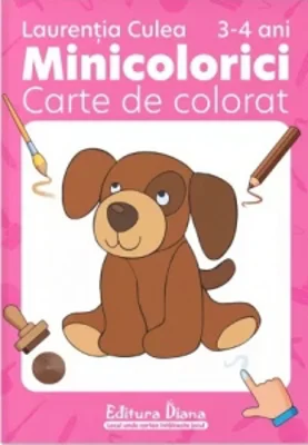 Minicolorici. Carte de colorat 3-4 ani