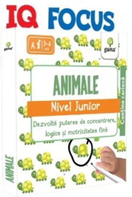 Animale. Nivel Junior 3-4 ani