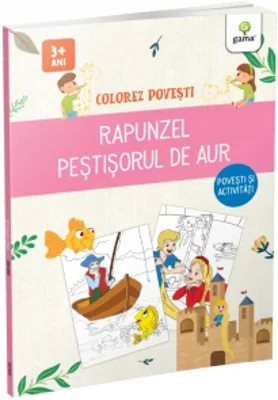 Colorez povesti: Rapunzel. Pestisorul de aur