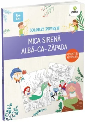 Colorez povesti: Mica Sirena. Alba-ca-Zapada