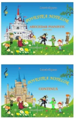 Set Povestea notelor : Abecedar + Continua