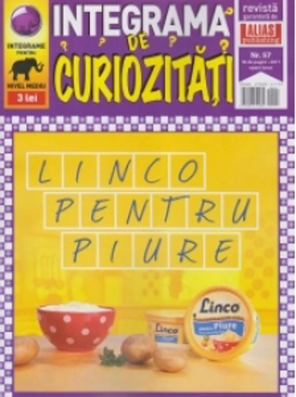 Integrama de curiozitati nr.57/2017