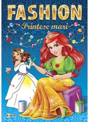 Marea carte de colorat, Fashion. Printese mari