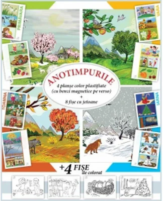 Set planse Anotimpurile, format A3