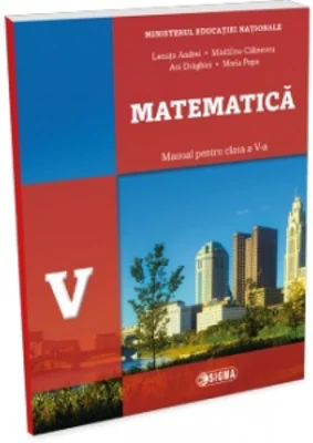 Matematica. Manual pentru clasa a V-a