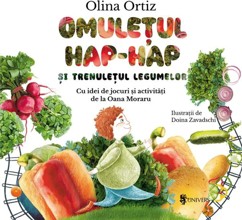 Omulețul Hap-hap și trenulețul legumelor