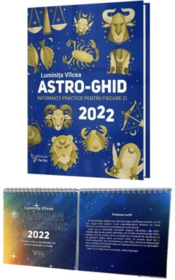 Previziuni 2022. Astro-ghid. Informații practice pentru fiecare zi. Set agendă și calendar