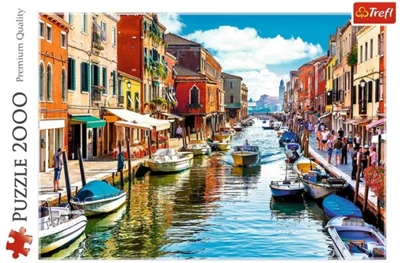 Puzzle 2000 piese „Spre Insula Murano, Veneția”