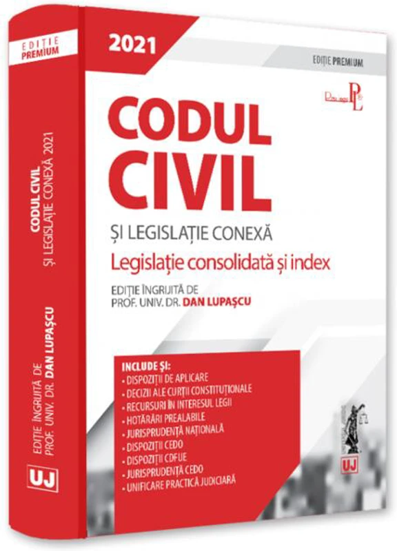 Codul civil și legislație conexă 2021. Ediție PREMIUM