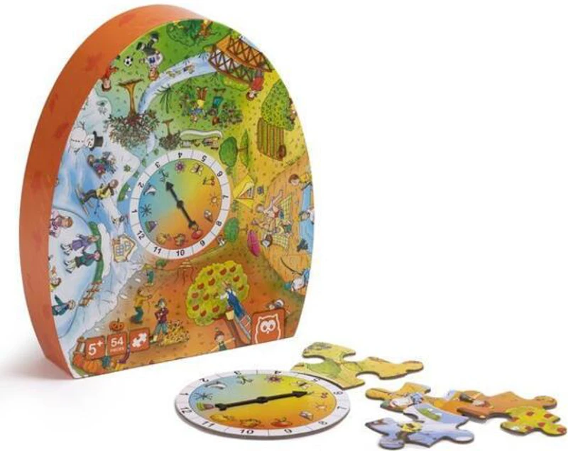 Puzzle educativ: 4 Sezoane