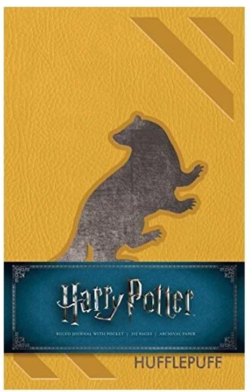 Harry Potter Hufflepuff Hardcover Ruled Journal (Redesign)