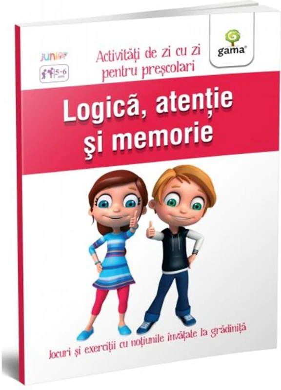 Logică, atenție și memorie (5-6 ani)