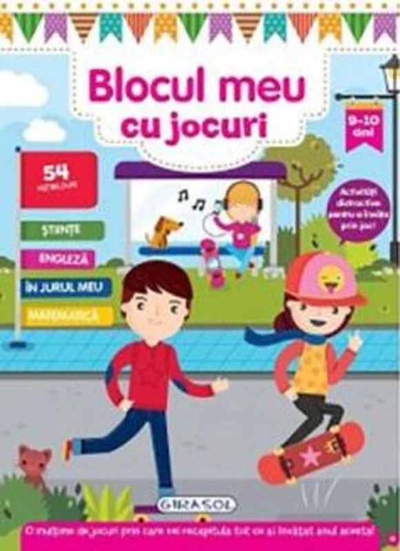 Blocul meu cu jocuri 9-10 ani