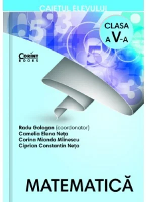 Matematica. Caietul elevului pentru clasa a V-a