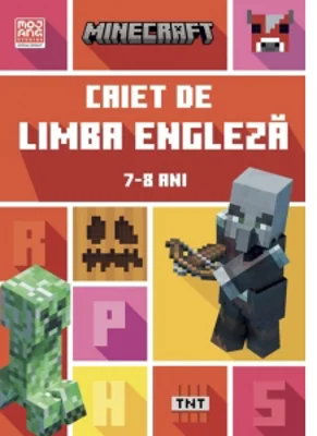 MINECRAFT. Caiet de limba engleza 7-8 ani