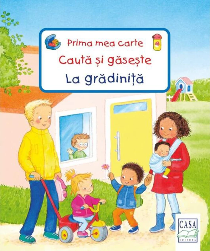 La grădiniță. Prima mea carte Caută și găsește