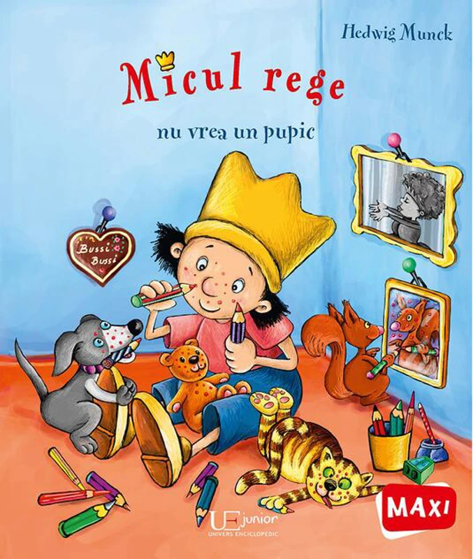 Micul rege nu vrea un pupic