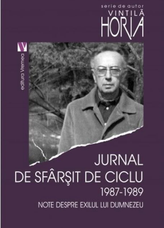 Jurnal de sfârșit de ciclu 1987-1989. Note despre exilul lui Dumnezeu