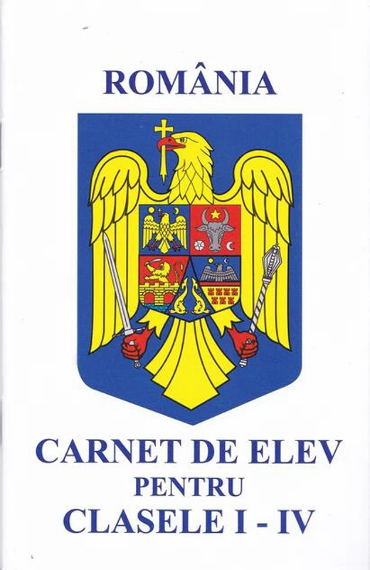 Carnet de elev pentru clasele I-IV
