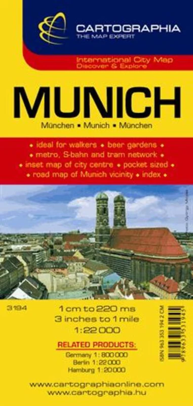 Hartă rutieră Munchen