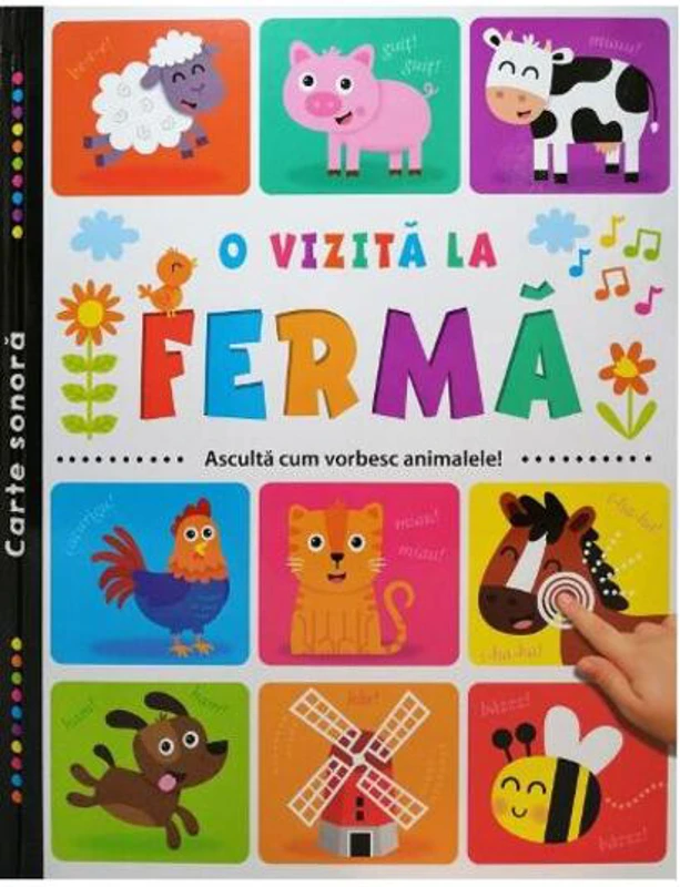 O vizita la fermă. Carte sonoră