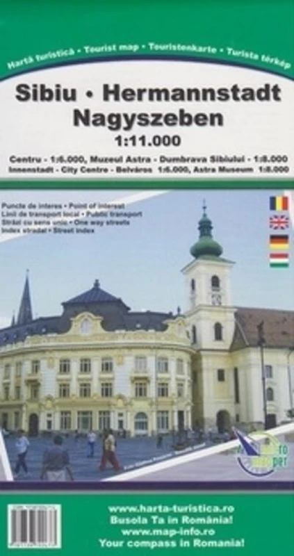Hartă rutieră Sibiu