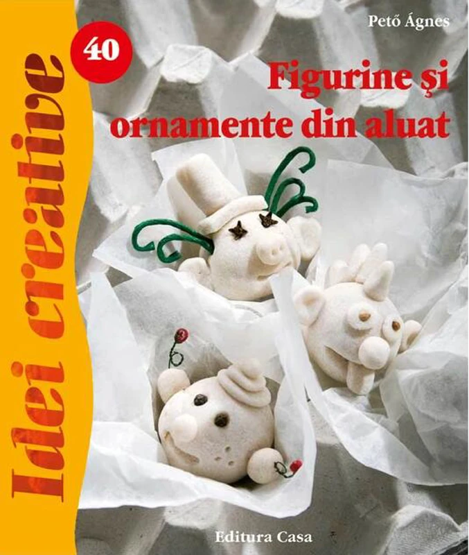 Figurine şi ornamente din aluat. Idei creative 40