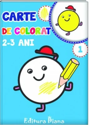 Carte de colorat 2-3 ani (volumul 1)