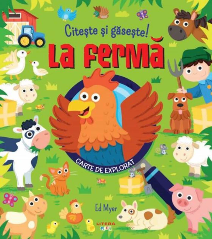 Citește și găsește! La fermă