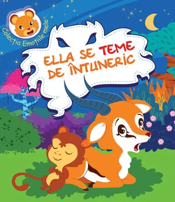 Ella se teme de întuneric