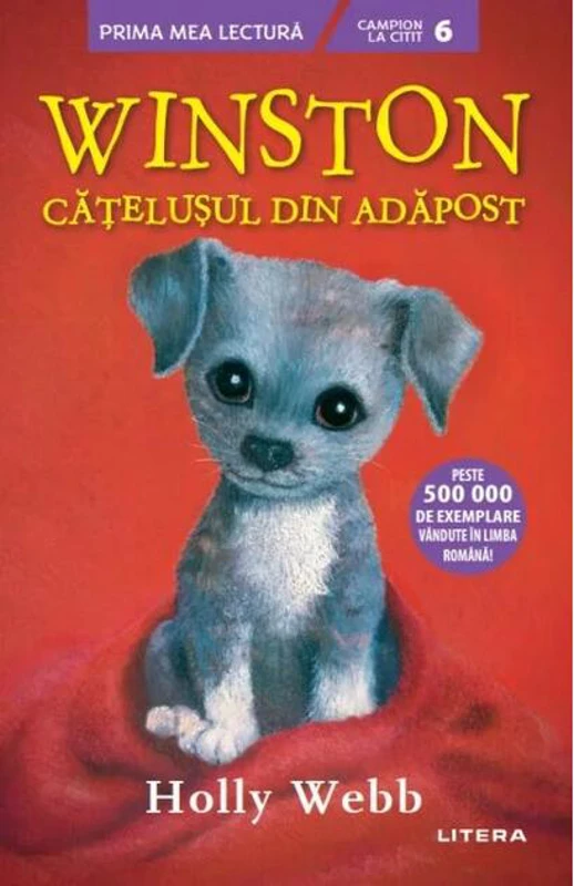 Winston, cățelușul din adăpost