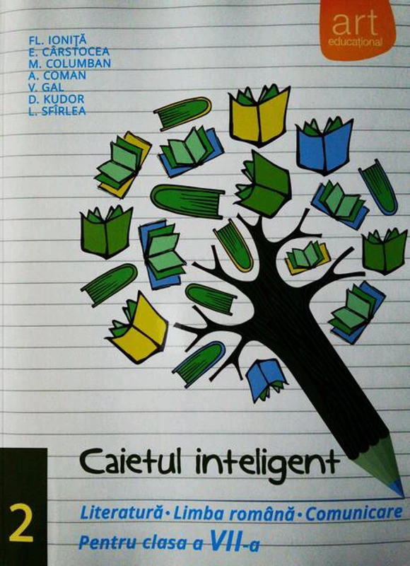 Caietul inteligent. Literatură, limba română, comunicare. Pentru clasa a VII-a. Semestrul II