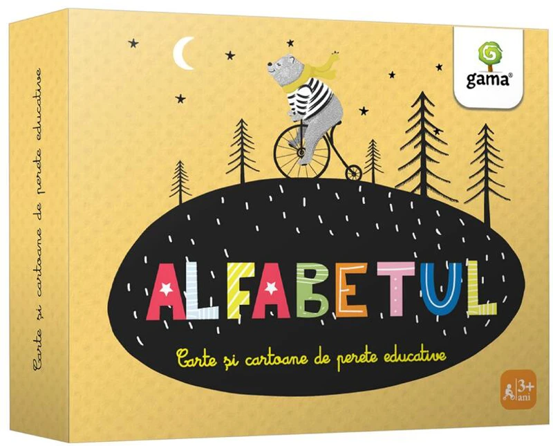 Alfabetul. Cartoane de perete educative și decorative