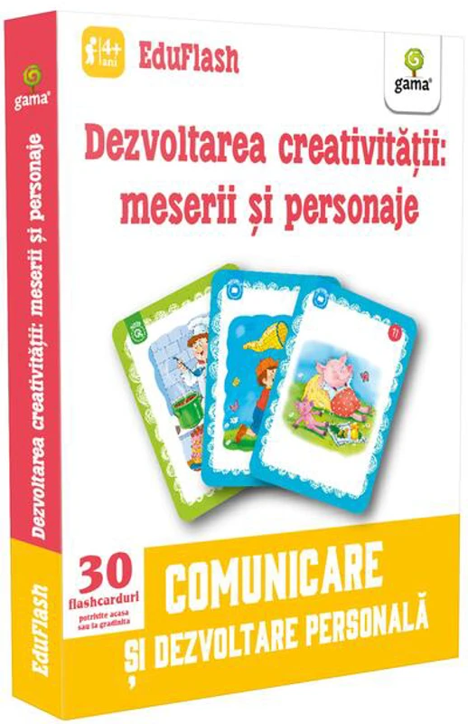 Dezvoltarea creativității: meserii și personaje. EduFlash
