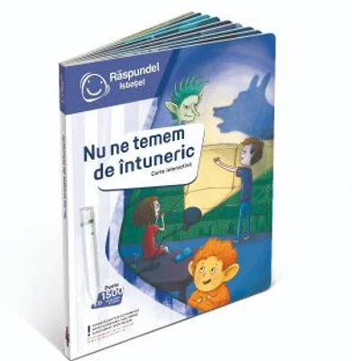 Raspundel Istetel, carte interactiva Nu ne temem de intuneric